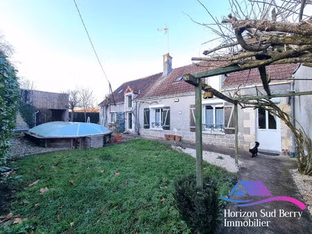vente maison 4 pièces 135 m² thevet-saint-julien (36400)