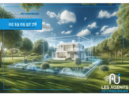 terrain charsonville 585 m2