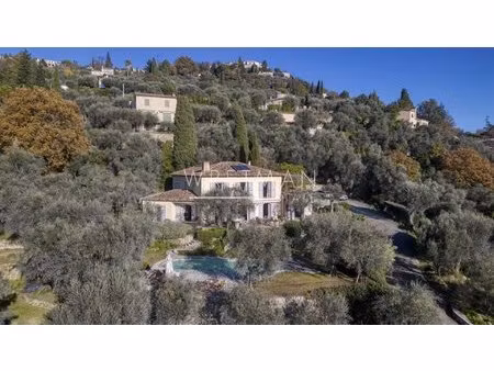villa provençale d'exception avec vue panoramique et piscine chauffée - cabris