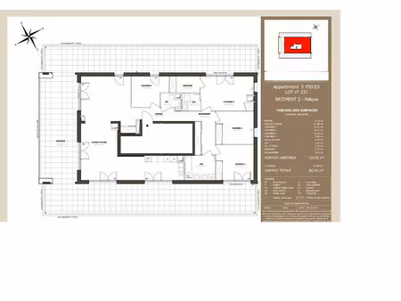 vente appartement 5 pièces