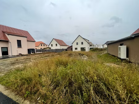 terrain à bâtir viabilisé de 383m2  à 5 minutes d'obernai (6