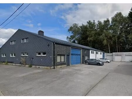entrepôt avec bureaux et atelier à louer à libramont