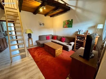 appartement de village 38m2 avec jardin à silvareccio