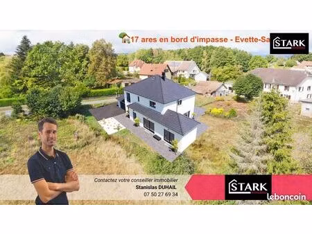 terrain 1707 m² évette-salbert