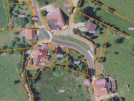 terrain constructible 660m2 commune d'accolans (doubs)