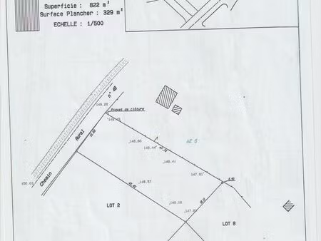 terrain à batir viabilisé
