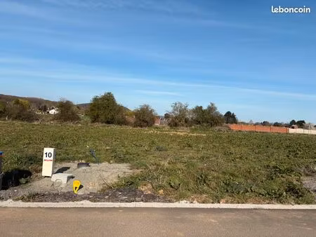 terrain à bâtir viabilisé