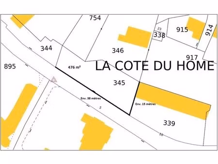 en vente terrain constructible 4 76 ares – 108 000 € |villerupt
