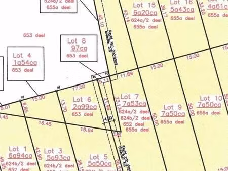 terrain à vendre à olmen € 200.000 (l1cd0) - heylen vastgoed - lommel | zimmo