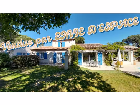 fréjus. prestige : villa de plain pieds avec piscine