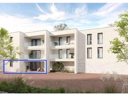 luxueus en energiezuinig nieuwbouw appartement gelegen op het gelijkvloers met zicht op de