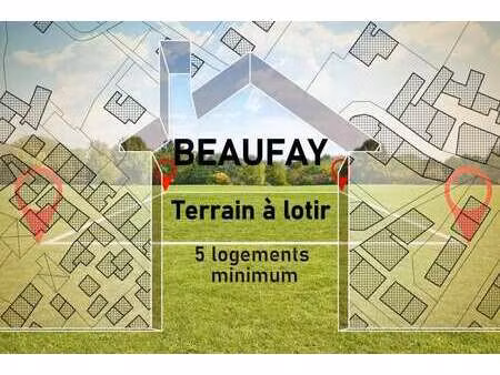 vente terrain à beaufay (72110) : à vendre / 4925m² beaufay