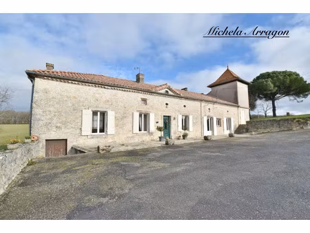 propriété à vendre sainte colombe de villeneuve 7 pièce(s) 196m2 477 000€
