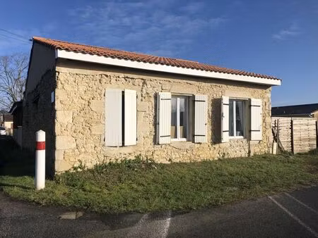 vente maison 3 pièces 76 m² queyrac (33340)