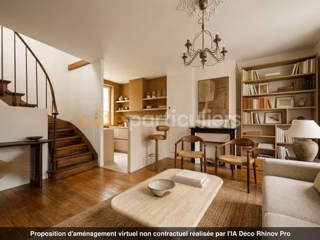 charmante maison de ville - t6 de 101 m² avec jardin - ivry-sur-seine proche paris 13e