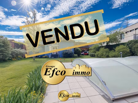 à bantzenheim  villa avec terrasse en vente pour grande fami