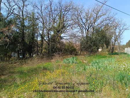 à vendre : terrain à fox-amphoux (haut-var)