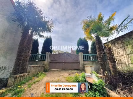 maison plain-pied 128m²  2 chambres  grenier aménageable  terrain/garage  97 800€