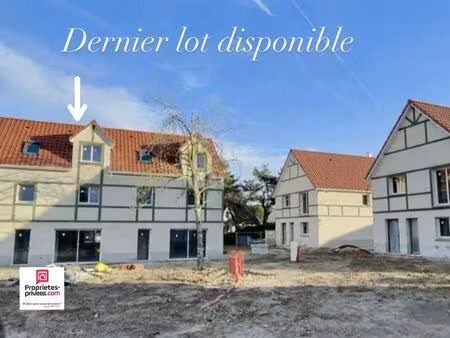 hardelot plage programme neuf - dernière villa !