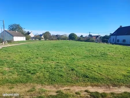 terrain 1163 m² villeneuve sur cher