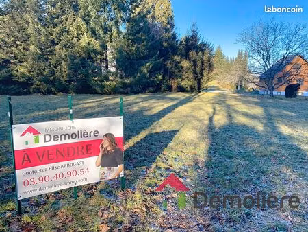 terrain 1460 m² la broque