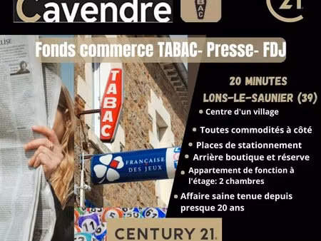 fdj  presse  tabac 100 m² sellieres
