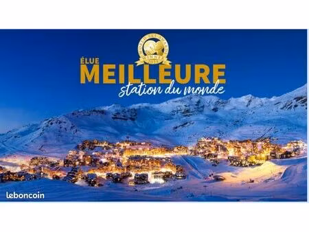 place de parking à val thorens