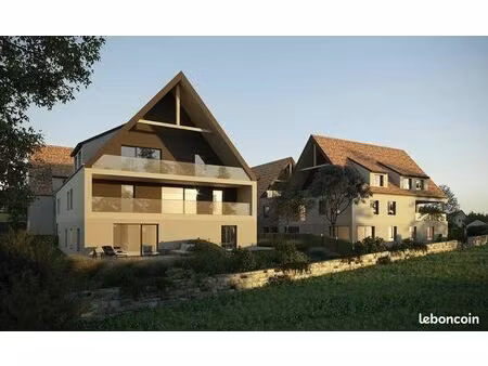 appartement - 3 pièces - breuschwickersheim coeur de bourg à 20 min de strasbourg