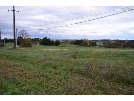 a vendre terrain constructible