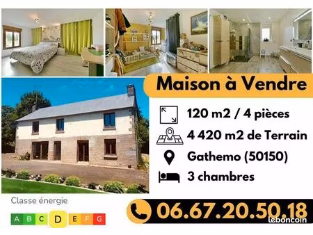 belle maison à vendre à gathemo