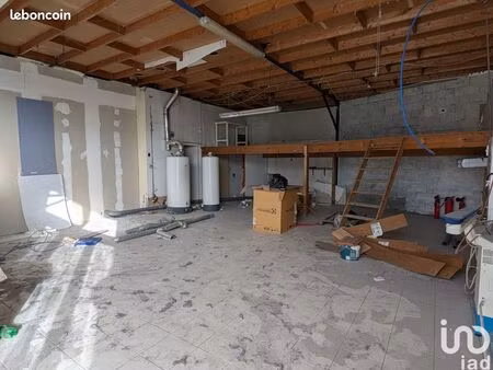 local 90 m² carbon-blanc