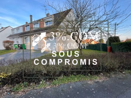 maison semi individuelle 4 ch 100 m² beau jardin et garage