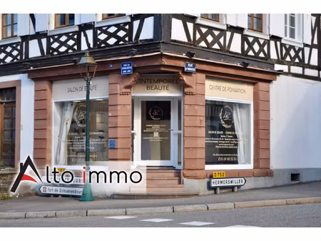 local commercial de 114 m2 en plein centre de soultz-sous-fo