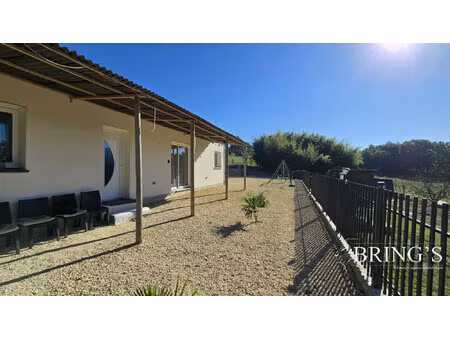 maison neuve - 3 chambres - salon cuisine équipée terrain 1260