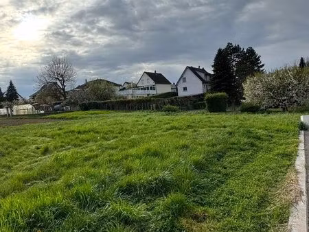 terrain viabilisé et constructible à flaxlanden