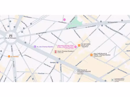 local commercial en plein coeur du 8 eme arrondissement de paris