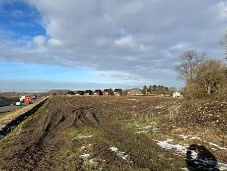 terrain en zone d'habitation