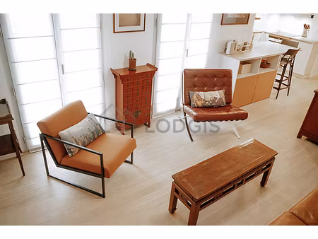 appartement 2 chambres meublé avec ascenseur et local à vélos