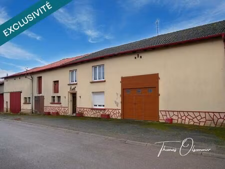 maison 167 m2 avec corps de ferme à guirlange