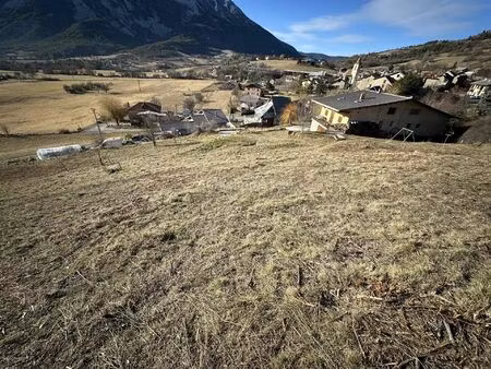 vente terrain 1237 m2 à thorame-haute