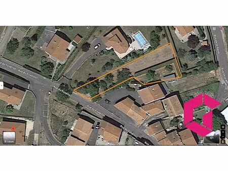 terrain constructible à vendre à lantriac