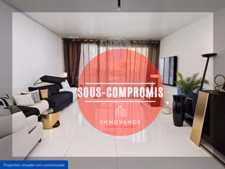 vente appartement 4 pièces 82m2 gigean 34770 - 118000 € - surface privée