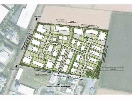 vente terrain angerville 11 000 m²