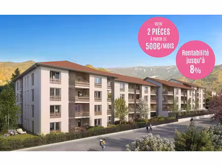 vente programme neuf t2  t3  t4 40 à 76 m² ugine (73400)