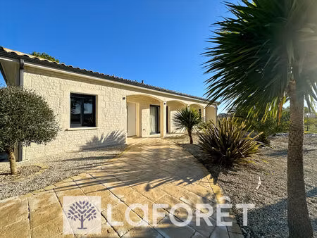 a vendre  jolie maison récente de plain-pied 4 pièce(s) 120 m2 avec annexe et garages (amé