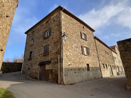 le monestier  vallée de la vocance - maison en pierre avec