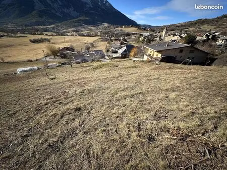 terrain 1237 m² thorame-haute