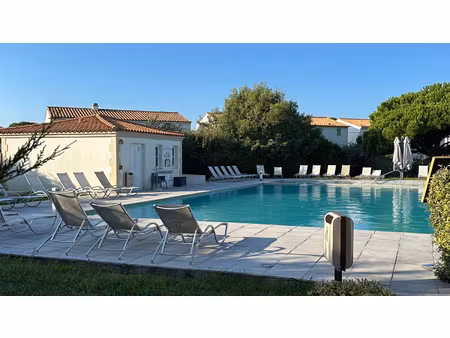 exclusivité ile de ré - appt t1 bis meublé de 24m2 dans une