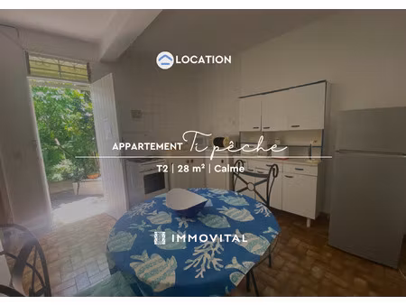 appartement t1 meublé au calme
