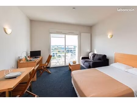 t1 appartement meublé 26 m² guichen avec balcon
